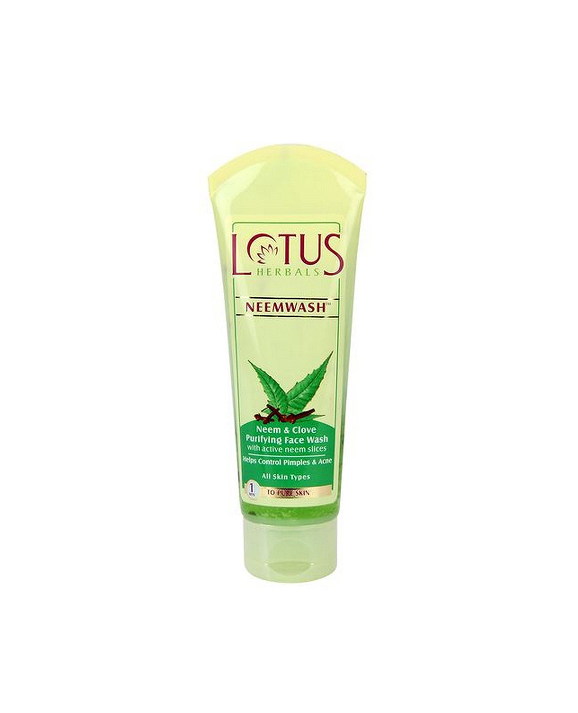 LOTUS NEEM WASH FACE WASH 120GM