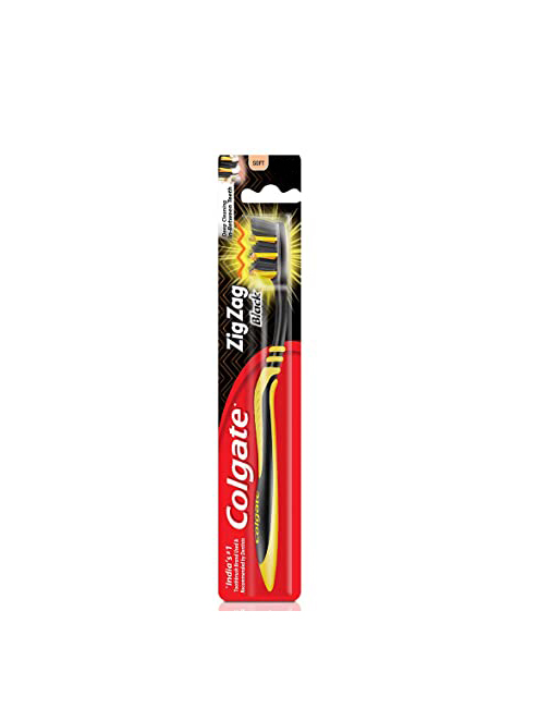 COLGATE ZIG ZAG BLACK TOOTHBRUSH