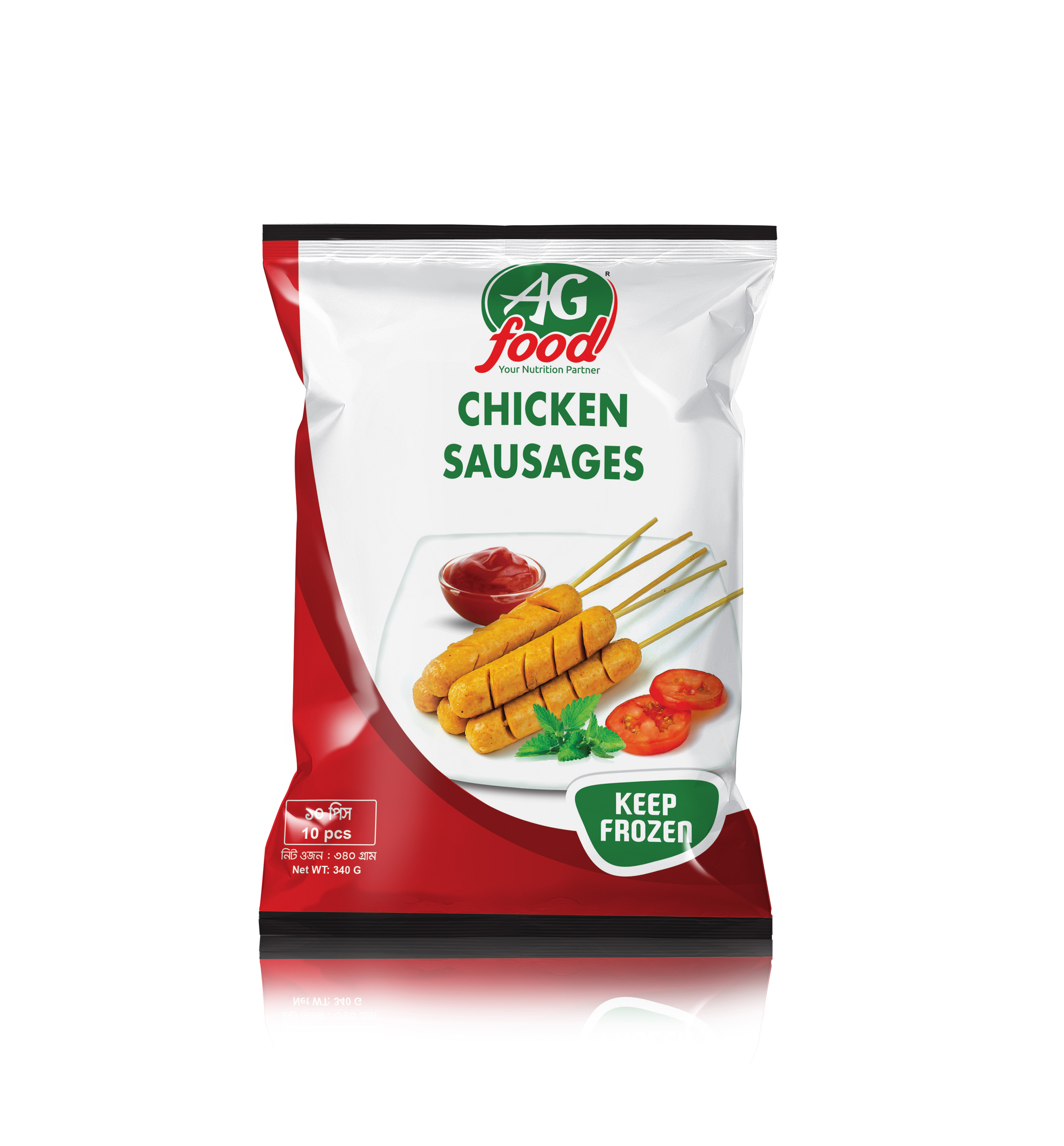 AG CHICKEN SAUSAGE 340GM
