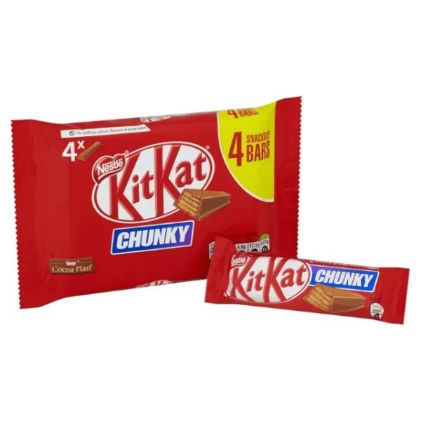 KITKAT CHUNKY 4F 140GM