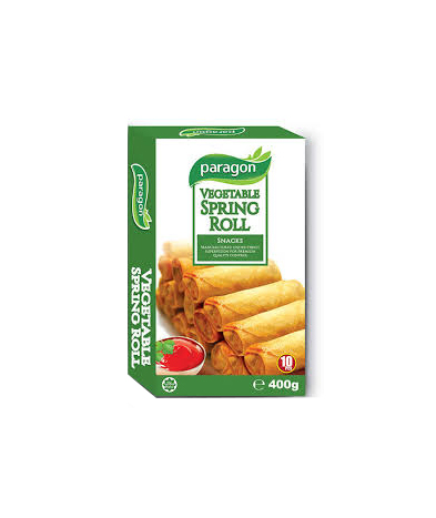 PARAGON VEGETABLE SPRING FROZEN FOOD 400GM